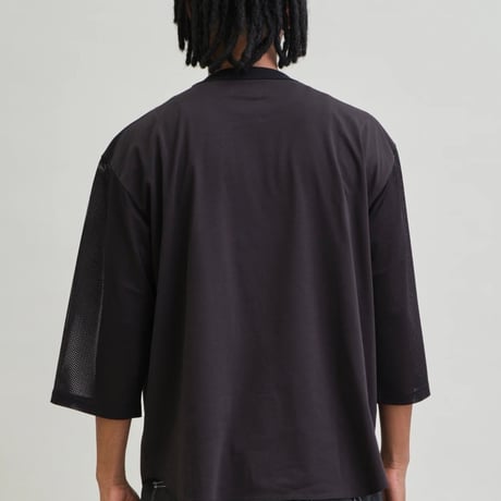 UNFRM AEROKNOT® HEAVYWEIGHT MESH PANEL 3/4 DRY POCKET T-SHIRT