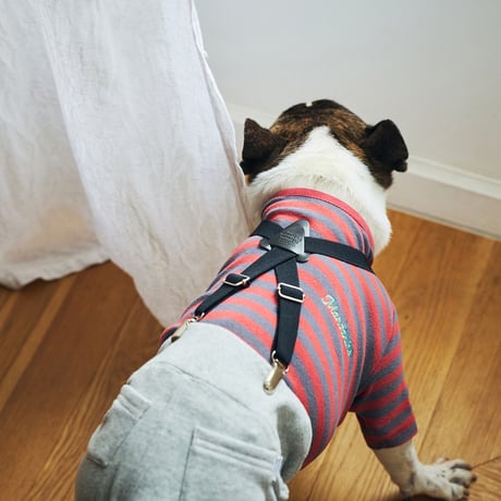 MANDARINE BROTHERS SUSPENDER PANTS