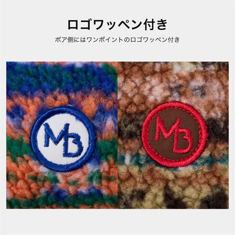 MANDARINE BROTHERS REVERSIBLE BOA VEST