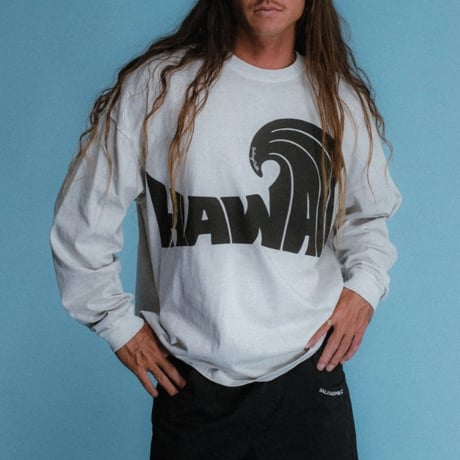 SALVAGE PUBLIC Pigment L/S Tee (HAWAII Wave)