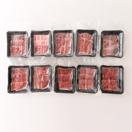 【限定6セット】知床牛もも焼肉1kg（100g×10パック）緊急在庫処分！通常350gで8,640円の極上和牛が…半額以下の大放出！【送料無料】