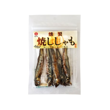 燻製焼きししゃも 26g （14723） 江戸屋 北海道加工 ししゃも 燻製 くんせい 焼きししゃも 魚介乾製品 珍味 おつまみ 酒の肴 ビール 日本酒 宅飲み