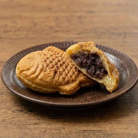 【10セット限定・45%OFF】十勝産小豆の自家製つぶあん たい焼き 25尾セット（5尾入×5袋）※賞味期限2026年11月11日