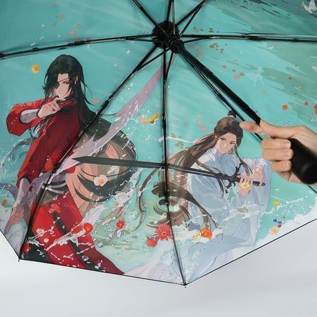 天官賜福アニメ　幸運石　自動折り畳み傘（雲水相逢）【予約商品・日本から発送・2026年9月以降発送予定】