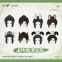 魔道祖師　南漫社　トレーディングぬい缶バッジ【予約商品・日本から発送・2026年9月以降発送予定】