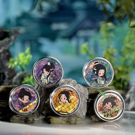 魔道祖師　卡遊　仙夢楽元トレーディング両面コイン（花朝月夕第1弾）【予約商品・日本から発送・2026年9月以降発送予定】