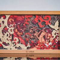天官賜福アニメ　多層切り絵アート（凝眸千載）【お取り寄せ・中国から発送】