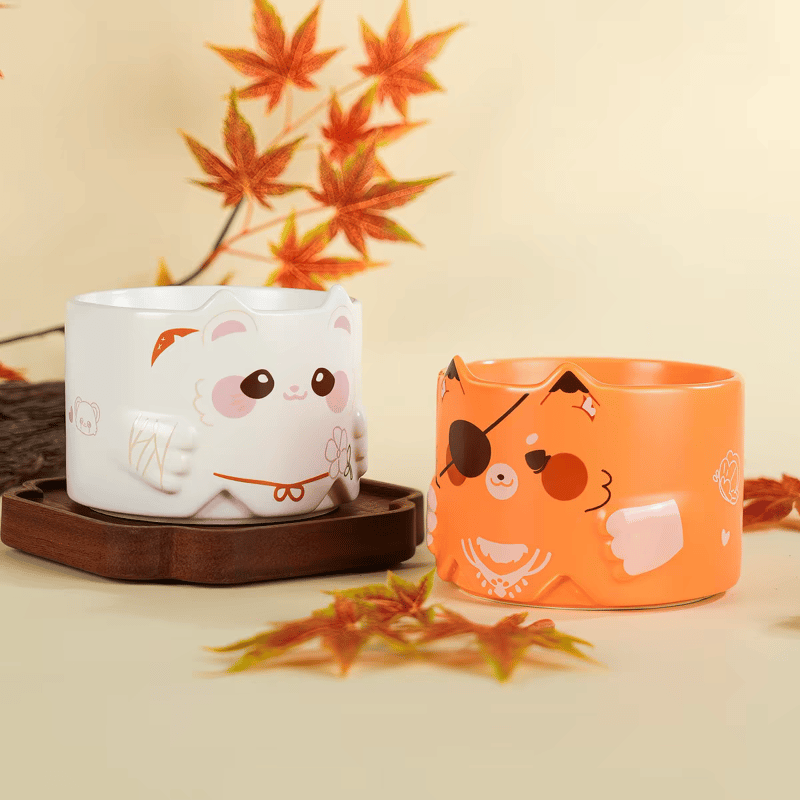 天官賜福アニメ 幸運石 重ねるマグカップ（小動物畳畳杯）【お取り寄せ