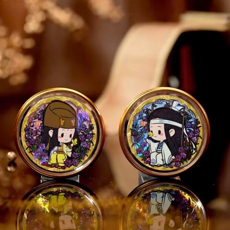 魔道祖師　卡遊　仙夢楽元トレーディング両面コイン（花朝月夕第1弾）【予約商品・日本から発送・2026年9月以降発送予定】