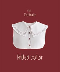 mn. Ordinaire - frilled collar
