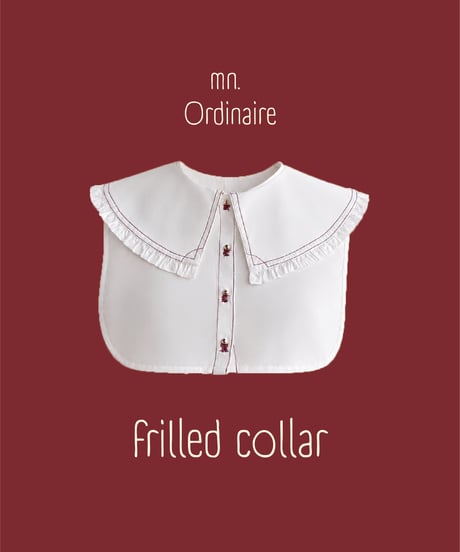 mn. Ordinaire - frilled collar