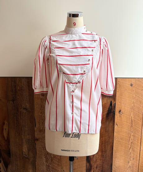 mn. Refaire - flag blouse