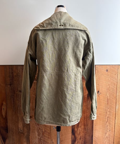 mn. Refaire - military sailor’s jacket【OLIVE】