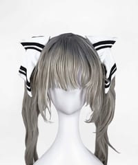 CyberJerseyシリーズ》クソデカリボンクリップ(BLACK) | HIDOLATRA