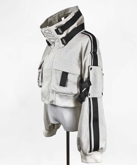 【中央町戦術工芸コラボ】テックウェアジャケットIVORY