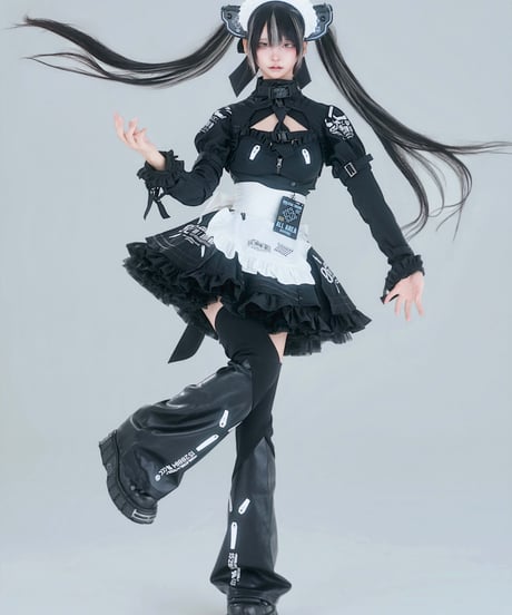 【中央町戦術工芸コラボ】タクティカルメイドエプロンWHITE