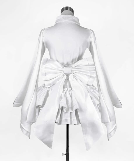 《ジャージラインゴスロリ浴衣》WHITE