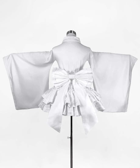 《ジャージラインゴスロリ浴衣》WHITE
