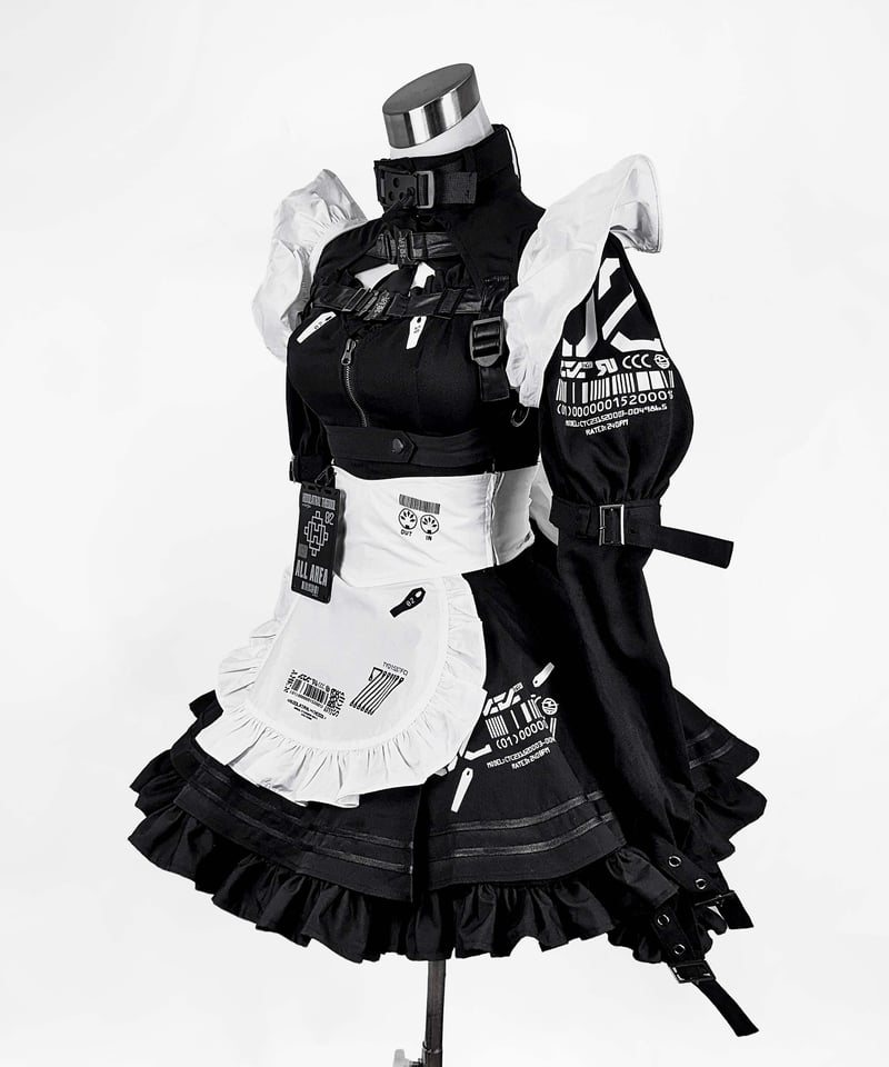 中央町戦術工芸コラボ】タクティカルメイドエプロンWHITE | HIDOLATRAL