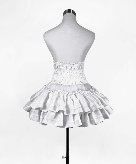 《拘束リボンコルセット帯》WHITE
