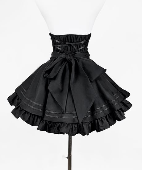 【中央町戦術工芸コラボ】タクティカルコルセットスカートBLACK