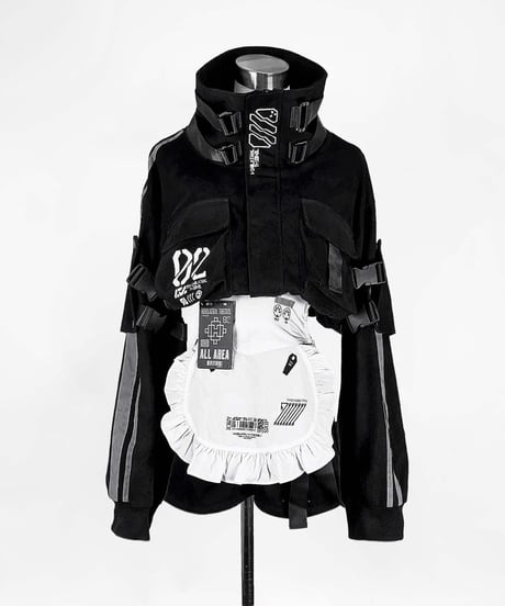 【中央町戦術工芸コラボ】タクティカルメイドエプロンWHITE