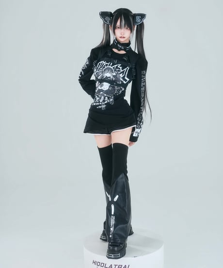 【中央町戦術工芸コラボ】イラストロンT BLACK