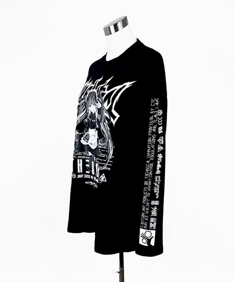 【中央町戦術工芸コラボ】イラストロンT BLACK