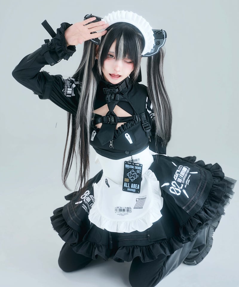 中央町戦術工芸コラボ】タクティカルメイドエプロンWHITE | HIDOLATRAL