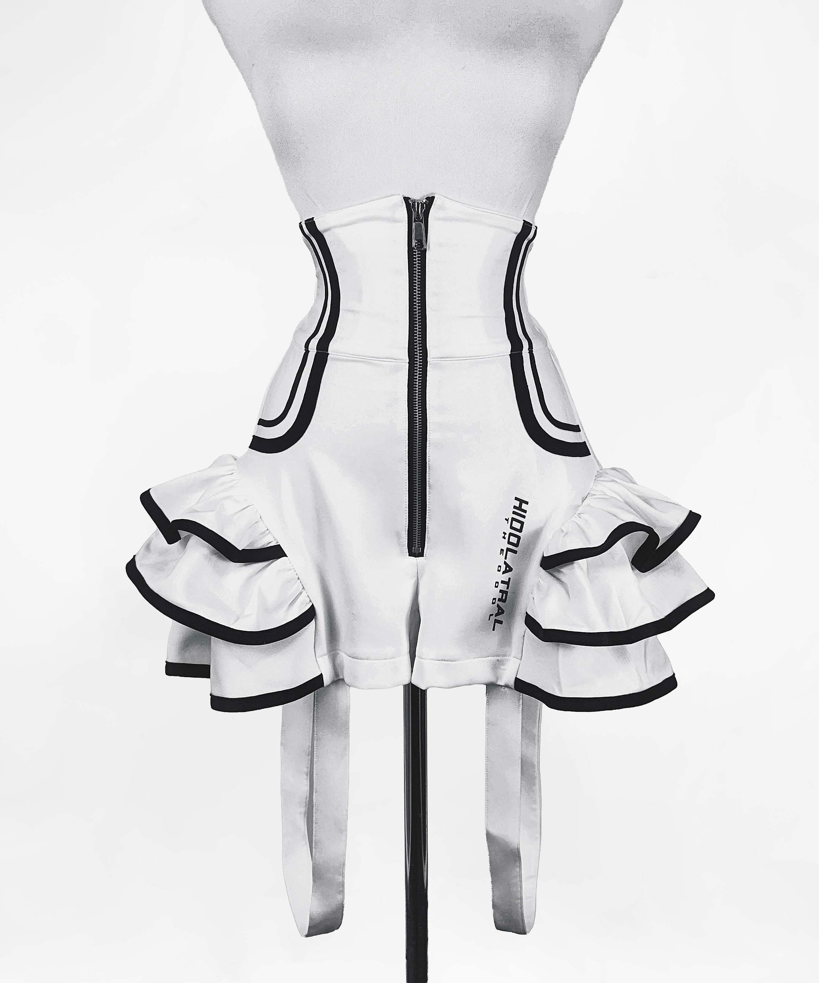 Android CyberJersey 》(Bottoms)WHITE | HIDOLATR