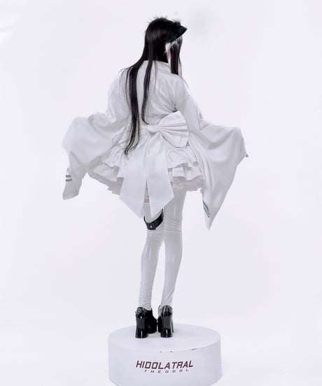 《拘束リボンコルセット帯》WHITE