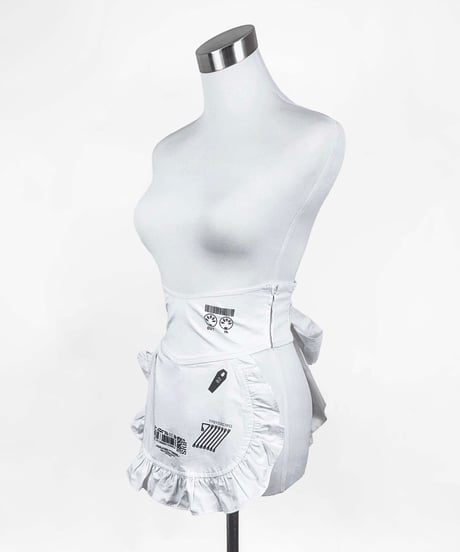 【中央町戦術工芸コラボ】タクティカルメイドエプロンWHITE