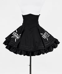 【中央町戦術工芸コラボ】タクティカルコルセットスカートBLACK
