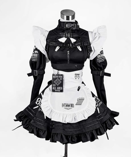 【中央町戦術工芸コラボ】タクティカルメイドエプロンWHITE