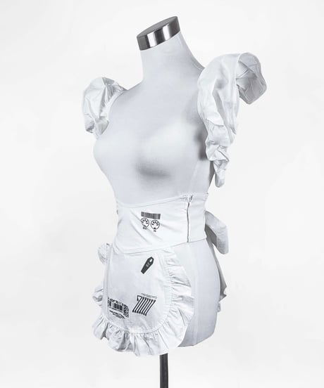 【中央町戦術工芸コラボ】タクティカルメイドエプロンWHITE