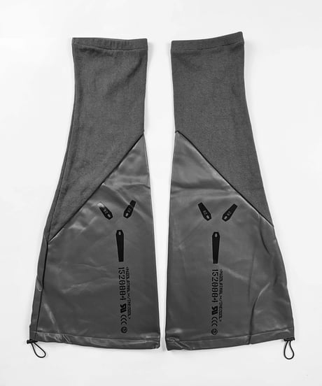 【中央町戦術工芸コラボ】タクティカルレッグウォーマーGRAY