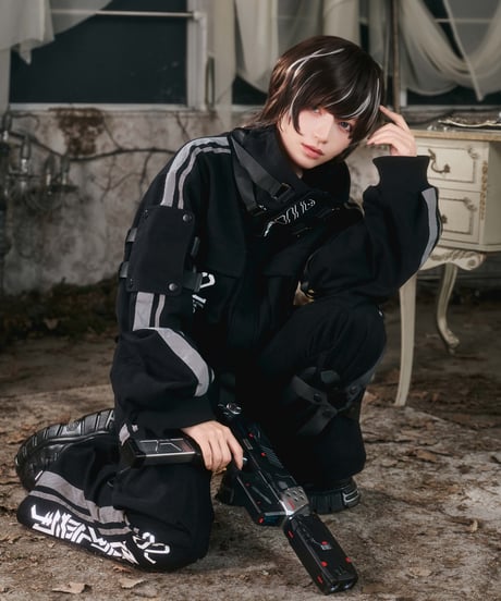 【中央町戦術工芸コラボ】テックウェアパンツBLACK