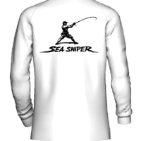 SEA SNIPER オリジナル長袖Tシャツ（White）