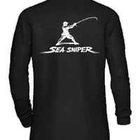 SEA SNIPER オリジナル長袖Tシャツ（Black）