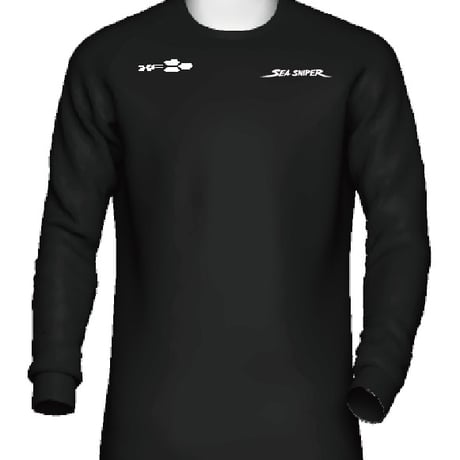 SEA SNIPER オリジナル長袖Tシャツ（Black）