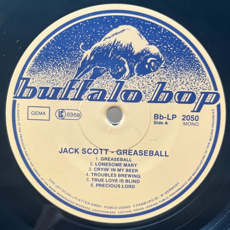 Jack Scott / Greaseball