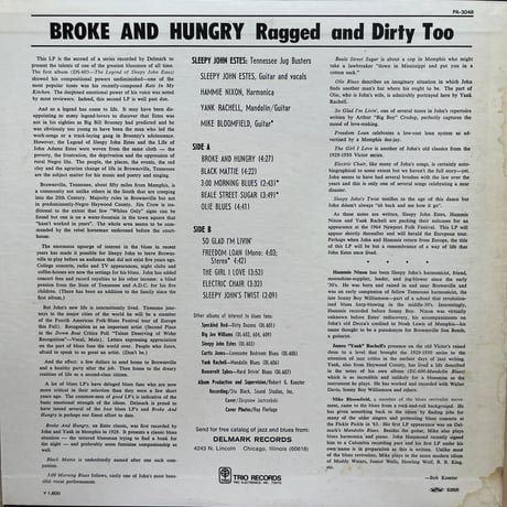 Sleepy John Estes / Broke And Hungry