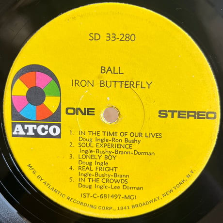 Iron Butterfly / Ball