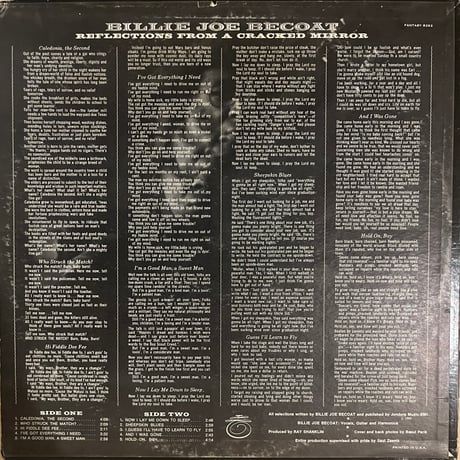 Billie Joe Becoat / Reflections From A Cracked Mirror