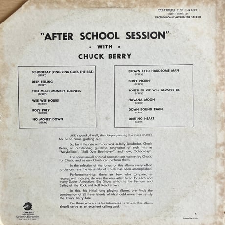 Chuck Berry / After School Session