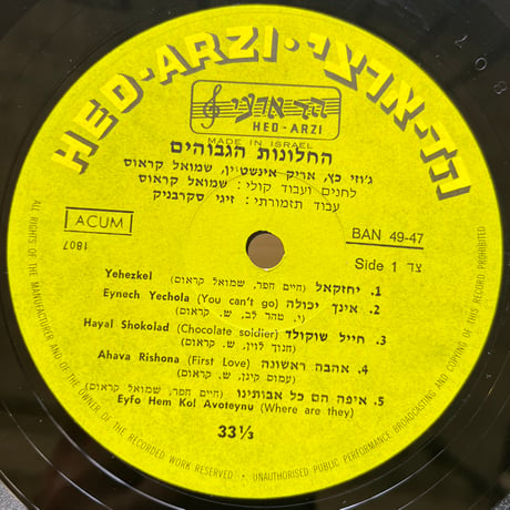 The High Windows / החלונות הגבוהים