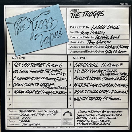 The Troggs / Tapes