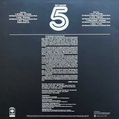 Soft Machine / 5