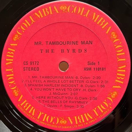 The Byrds / Mr. Tambourine Man