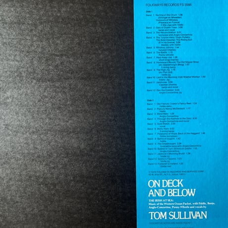 Tom Sullivan / On Deck And Below